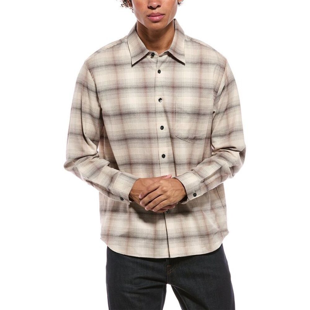 Theory Mens Weekend Shirt, White